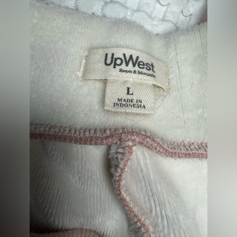 UpWest Blush Pink Lounge Set Super Soft Hoodie & Joggers L/XL - Picture 10 of 10